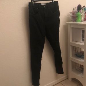 Black skinny jeans